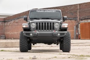 Jeep Wrangler Unlimited Suspension Lift Kit - Front + Rear - Rough Country - 2.5 Inch M1 - '24-'25